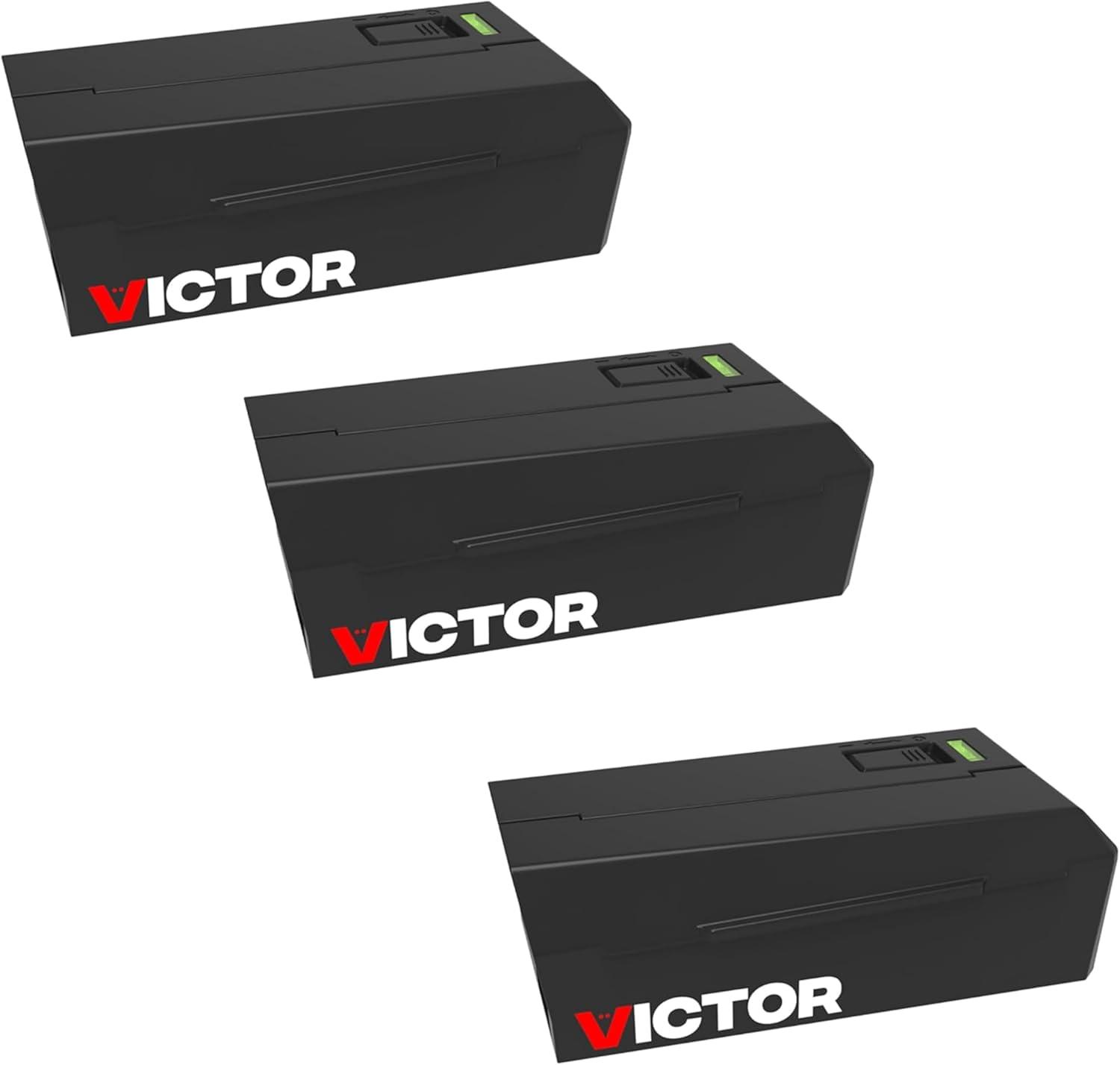 imageVictor Humane Mouse Traps Indoor for Home M250BSR3 No Touch Electric Mouse Traps for Home Pack of 33 Traps
