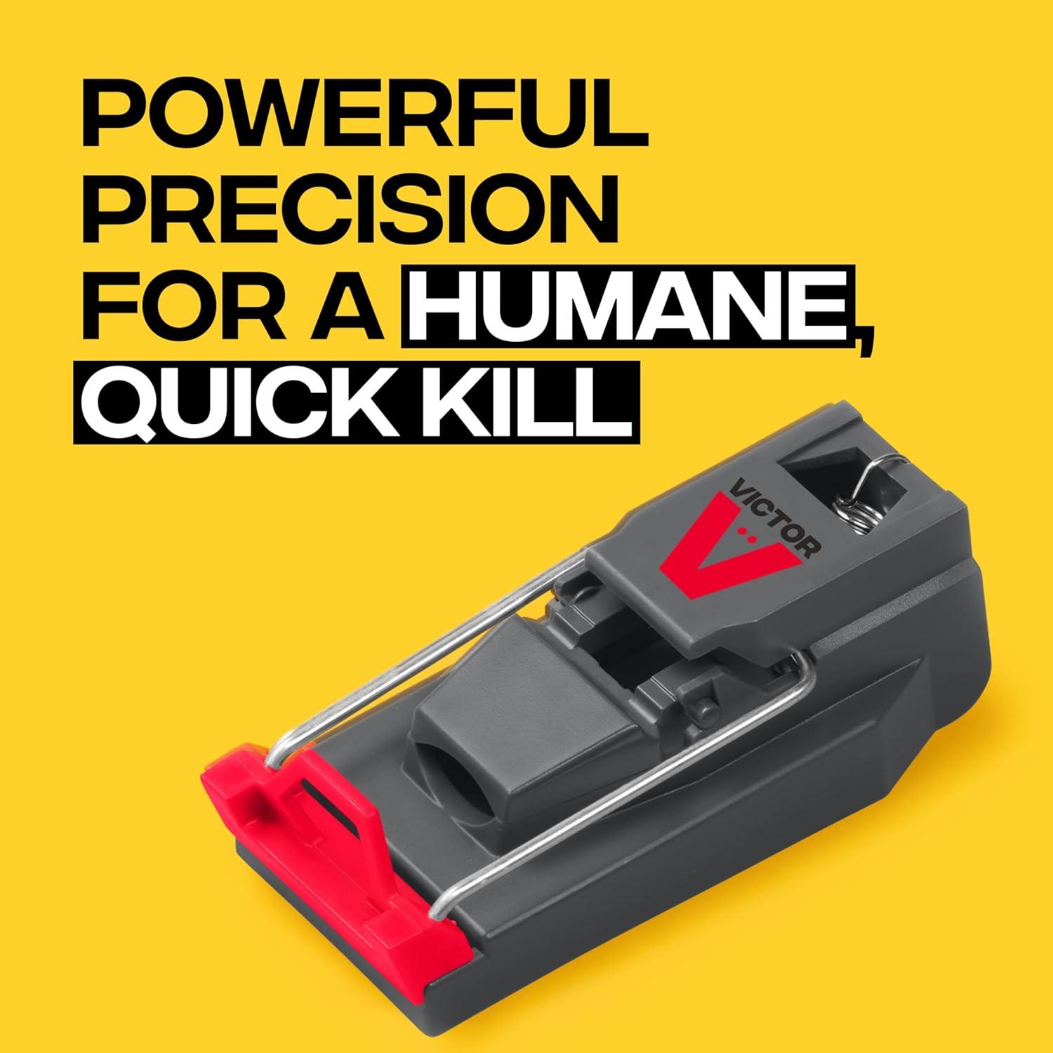 imageVictor M140B QuickKill Easy Set Mouse Trap 2 Reusable Mouse Traps2 Traps