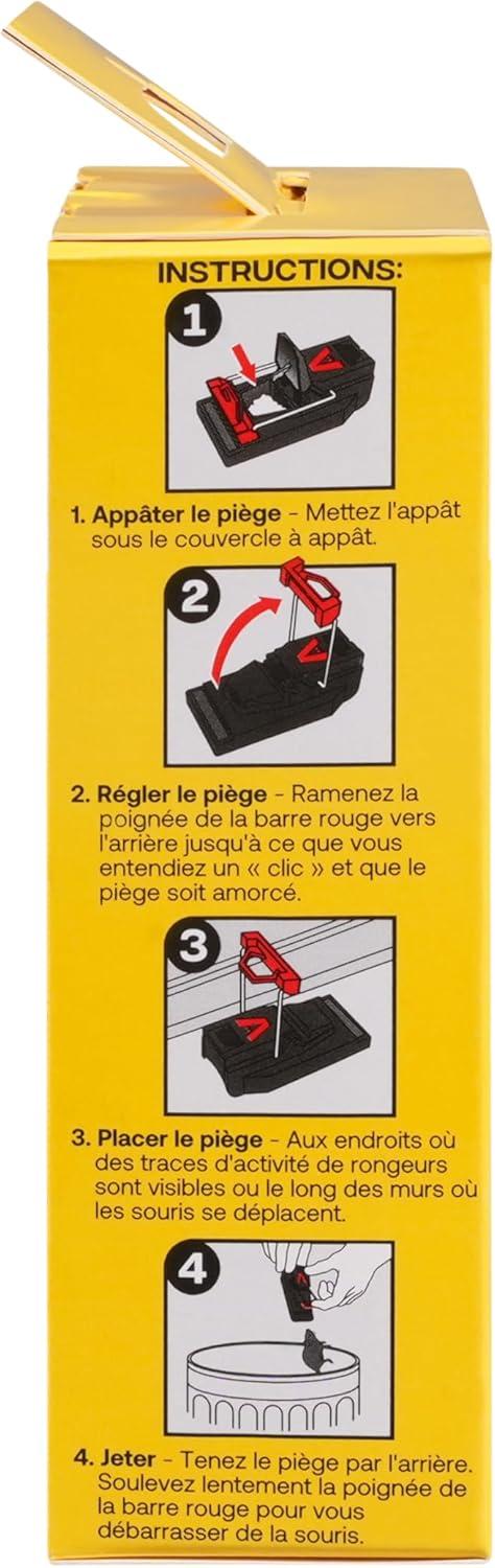 imageVictor M140B QuickKill Easy Set Mouse Trap 2 Reusable Mouse Traps2 Traps