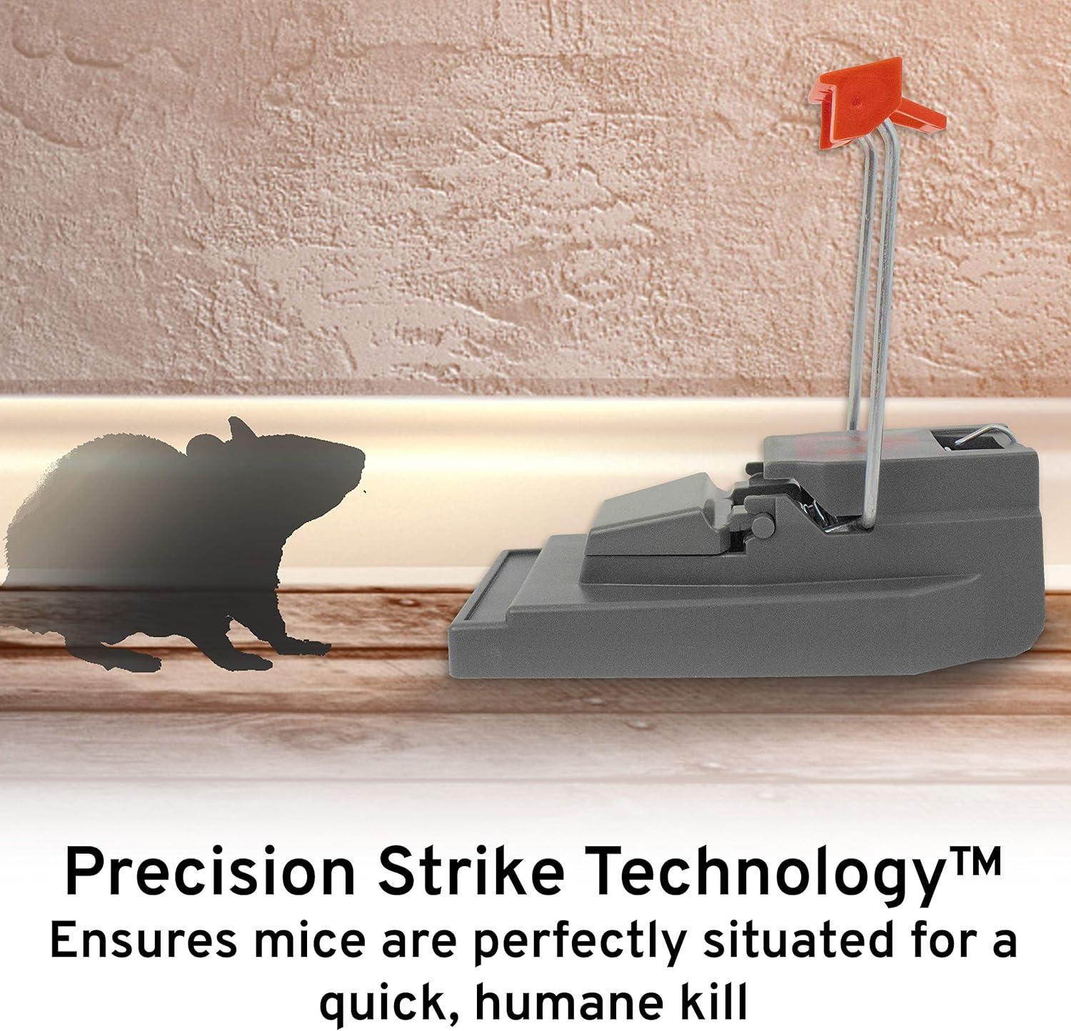 imageVictor M140B QuickKill Easy Set Mouse Trap 2 Reusable Mouse Traps6 Traps Pack of 6