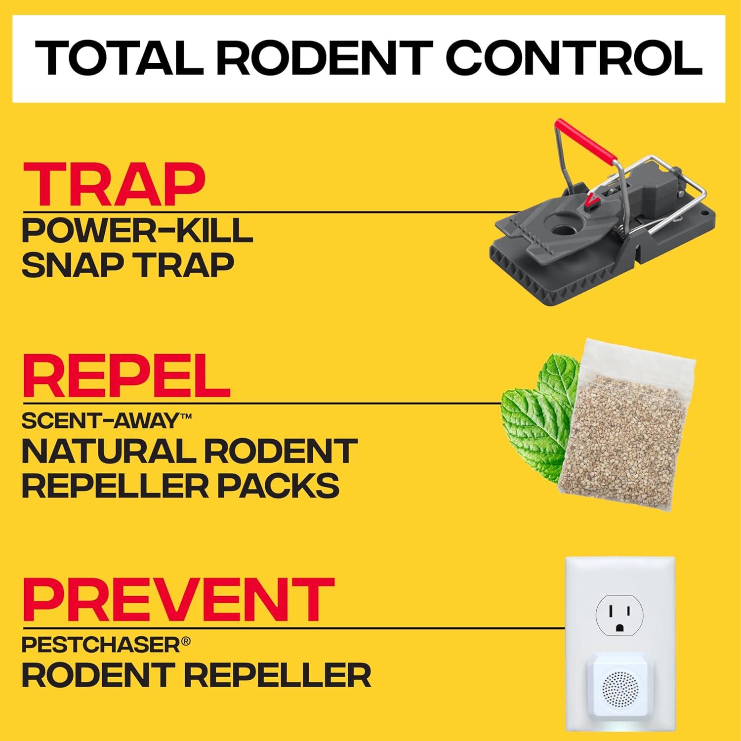 imageVictor M1442B Instant PowerKill Easy Set Reusable Rat Trap 2 Traps2 Traps
