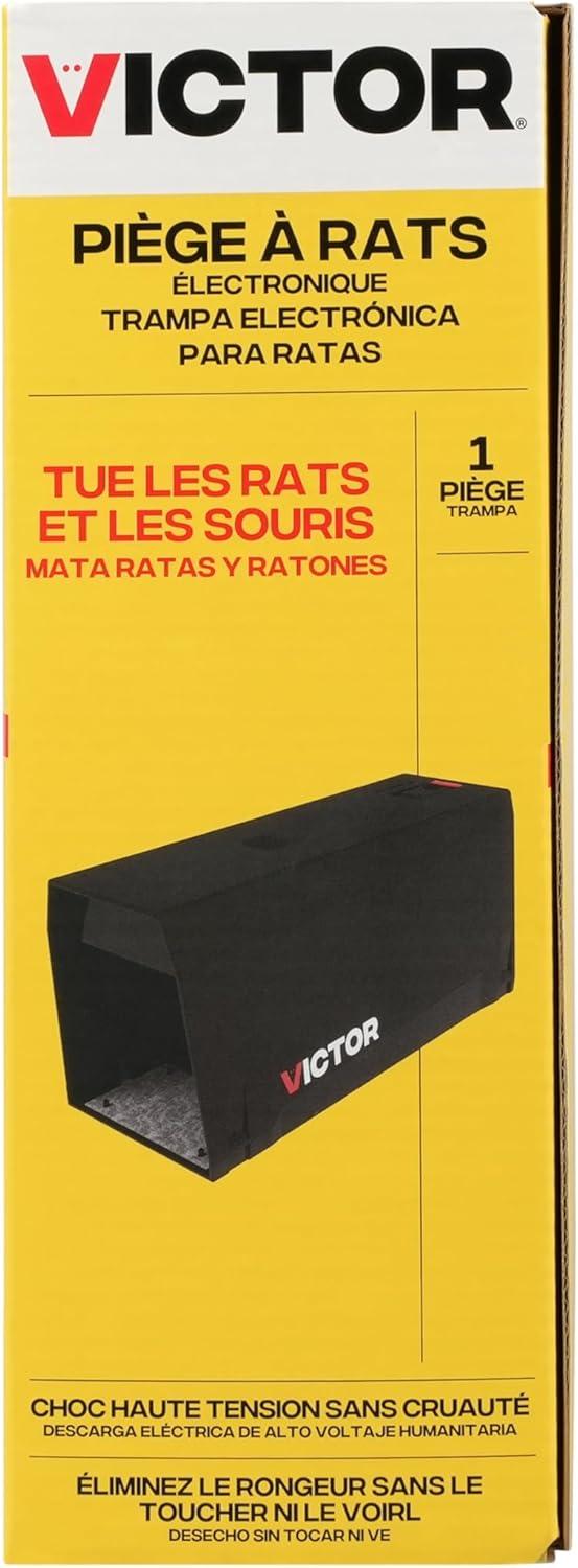 imageVictor M241BSR3 Indoor Electronic Rat Trap Humane Electric Rat Traps Indoor for Home No Touch No See Traps Pack of 31 Trap