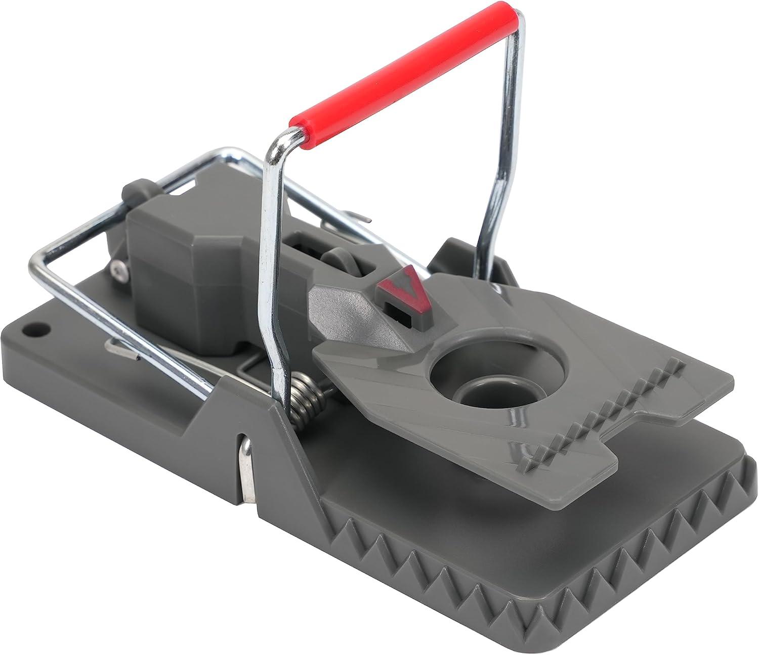 imageVictor Power Kill Mouse Trap M1423B Easy to Set Rat Trap Humanely and Quickly Kills Mice Versatile Placement Options 3 Pack3 Traps