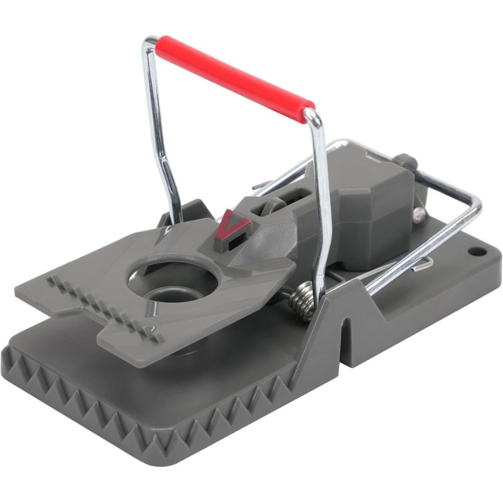 imageVictor Power Kill Mouse Trap M1423B Easy to Set Rat Trap Humanely and Quickly Kills Mice Versatile Placement Options 3 Pack3 Traps