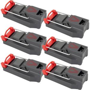 Victor M140B Quick-Kill Easy Set Mouse Trap, 2 Reusable Mouse Traps(6 Traps (Pack of 6))