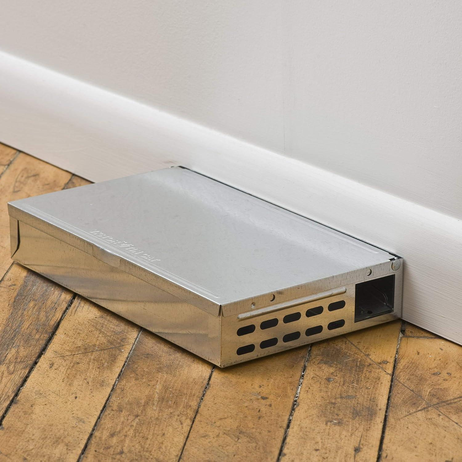 imageTerro Victor M310S Tin Cat MultiCatch Live Mouse Trap Indoor and Outdoor Humane Catch and Release Mouse Trap 6 Traps6 Traps