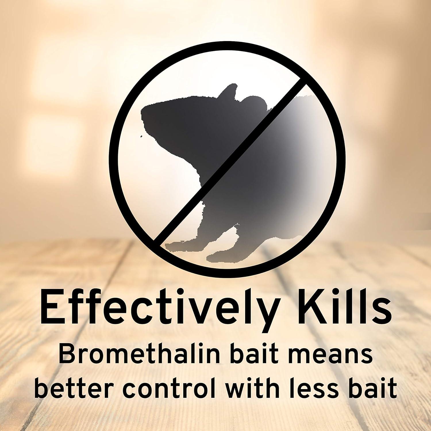 imageVictor FastKill Brand Refillable Mouse Poison Bait Station 10 Baits M922 10 Mouse Baits with 1 Refillable Station Attract and Kill Mice10 Pack