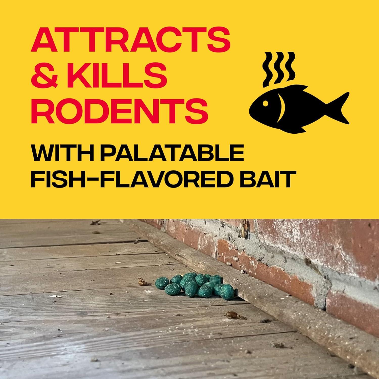 imageVictor Rat Poisoning for Inside ampamp Outside Use Kills Rats Mice Meadow Voles Mouse Poisoning for Indoor ampamp Outdoor Areas ReadytoUse 4 lb Bag M925Rodent Killer