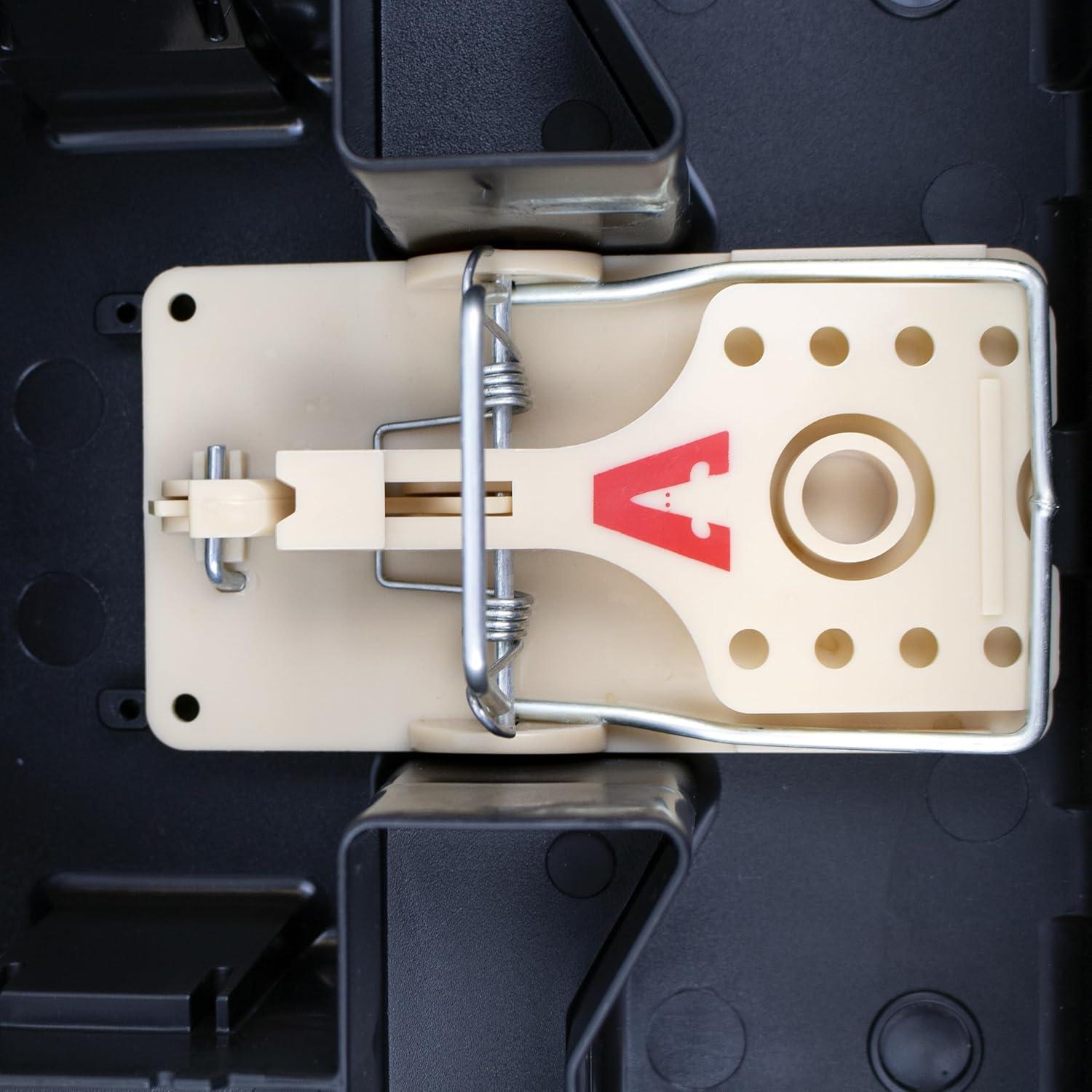 imageVictor Refillable Rodent Bait Station XL Rodenticide Bait Station Also Holds Rat Traps Indoor and Outdoor Use M901RB Poison and Kill Rats