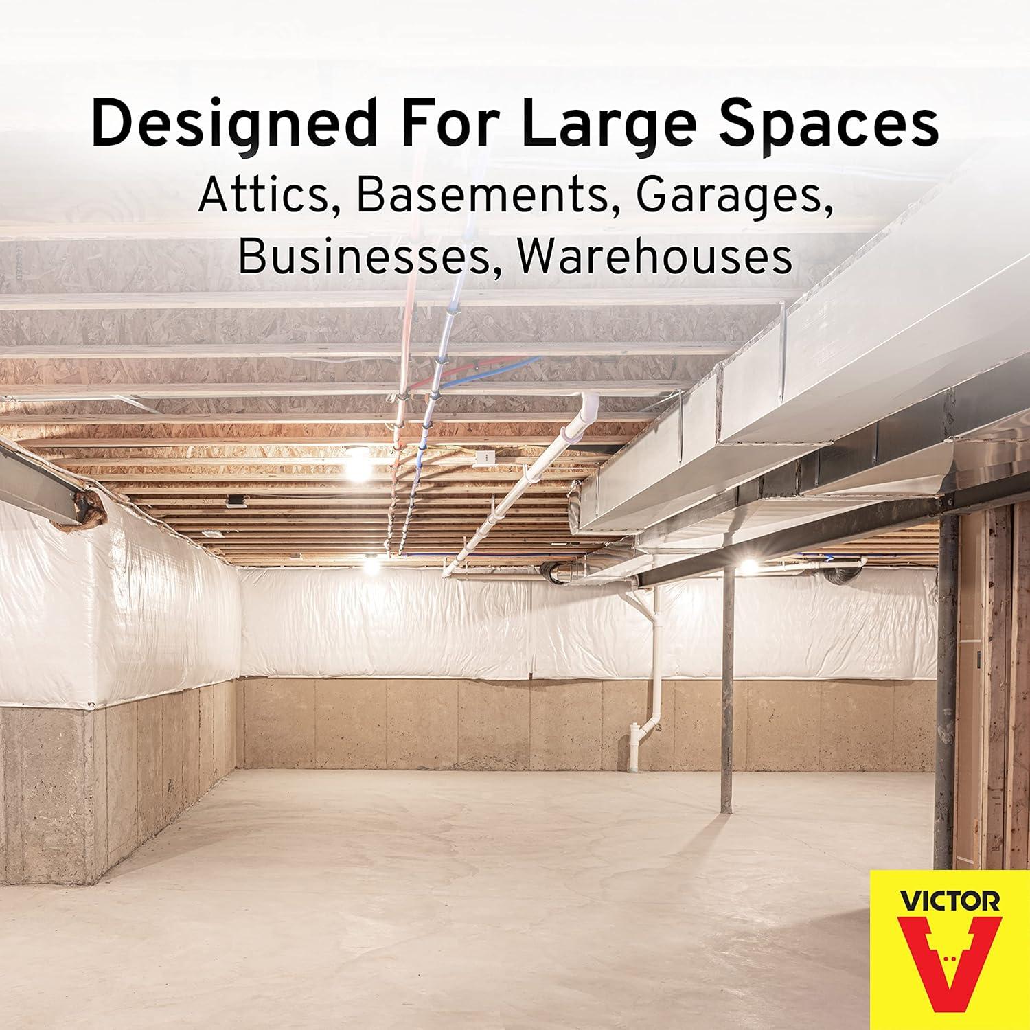 imageVictor Ultra Sonic PestChaser Rodent Repellent Repel Mice and Other Rodents Indoors Use in Attics Basements Garages and Warehouses M793