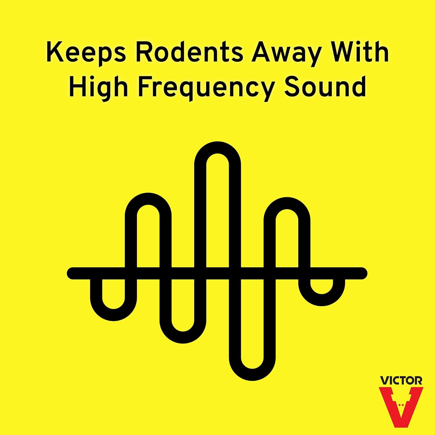 imageVictor Ultra Sonic PestChaser Rodent Repellent Repel Mice and Other Rodents Indoors Use in Attics Basements Garages and Warehouses M793