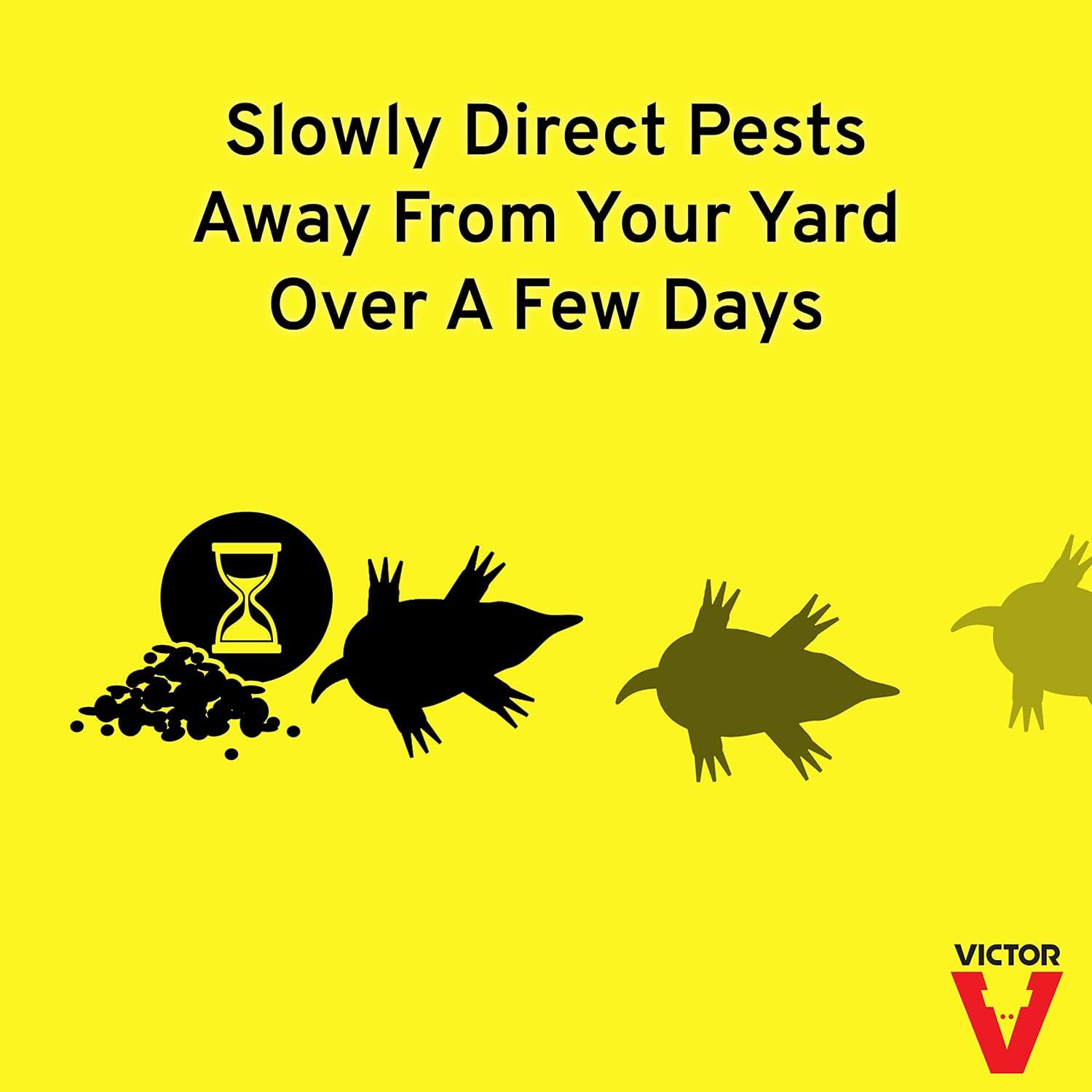 imageVictor M70011 Mole ampamp Gopher Repellent 64 Ounce Pack of 1 Black64 Ounce Pack of 1
