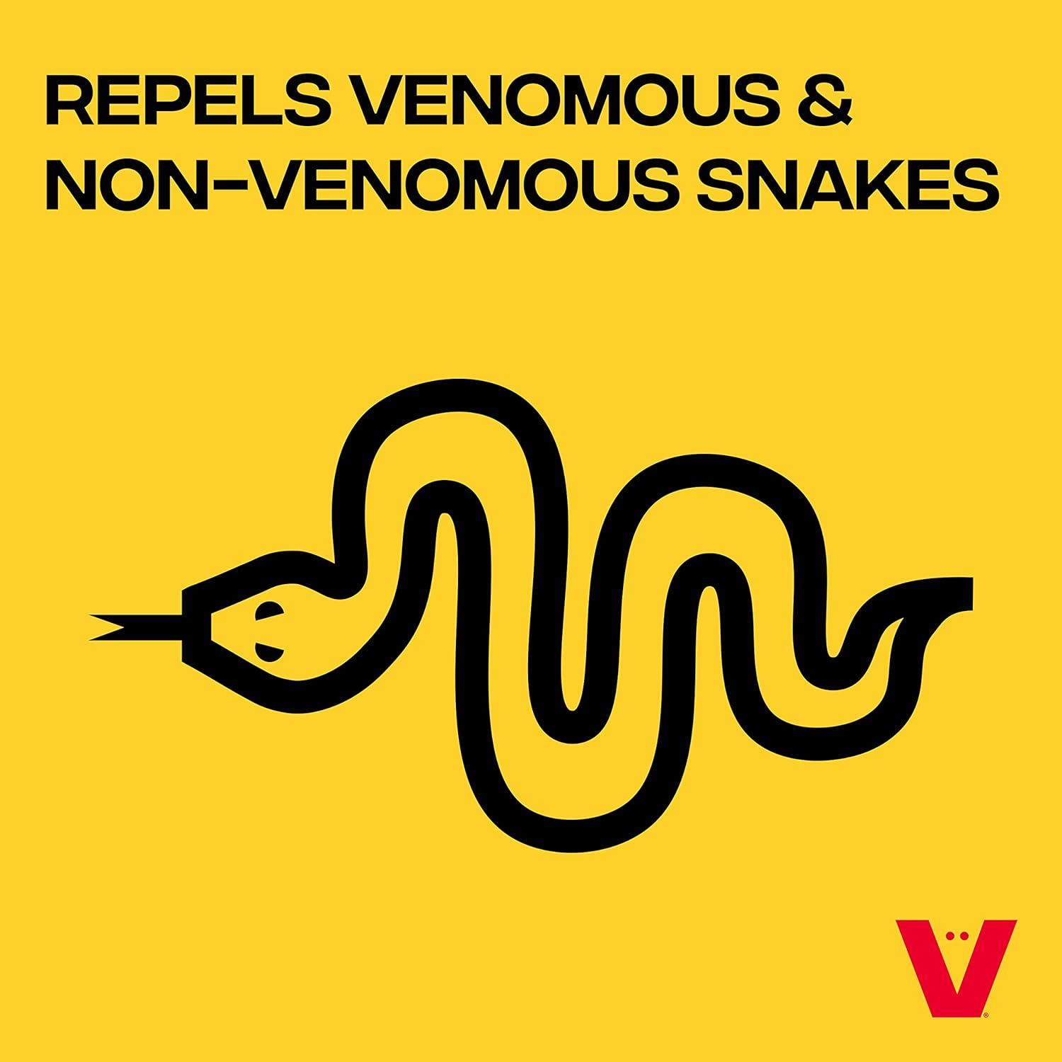 imageVictor SnakeAWay HoseEnd Snake Repellent Spray Snake Repellent for Outdoors VP364HE Treats 500 sq ft Deter Venomous and NonVenomous Snakes