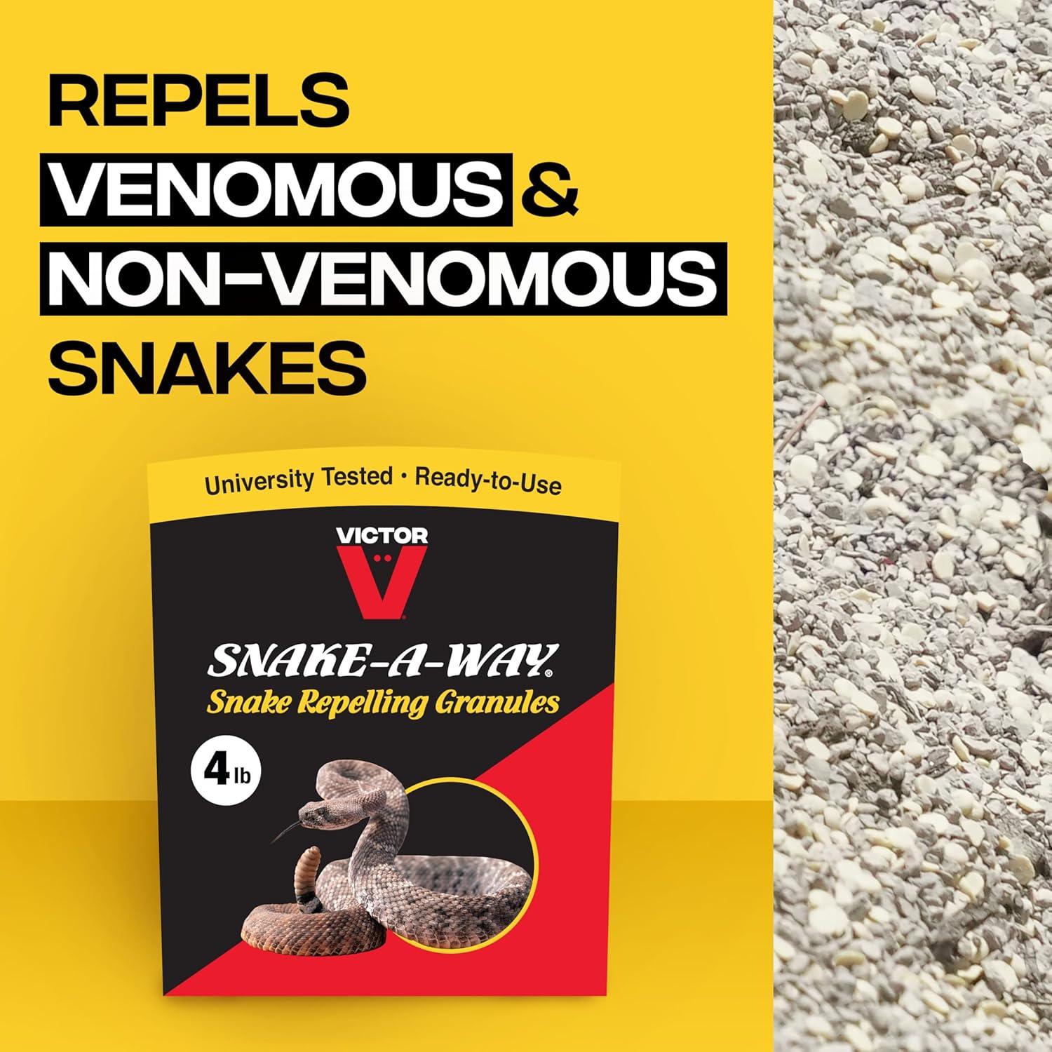 imageVictor VP363 Way Snake Repelling Granules 175 LBWhite4 Pound Bag