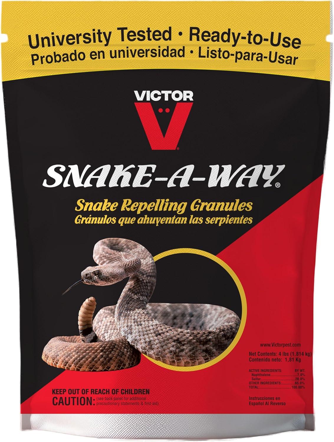 imageVictor VP363 Way Snake Repelling Granules 175 LBWhite4 Pound Bag