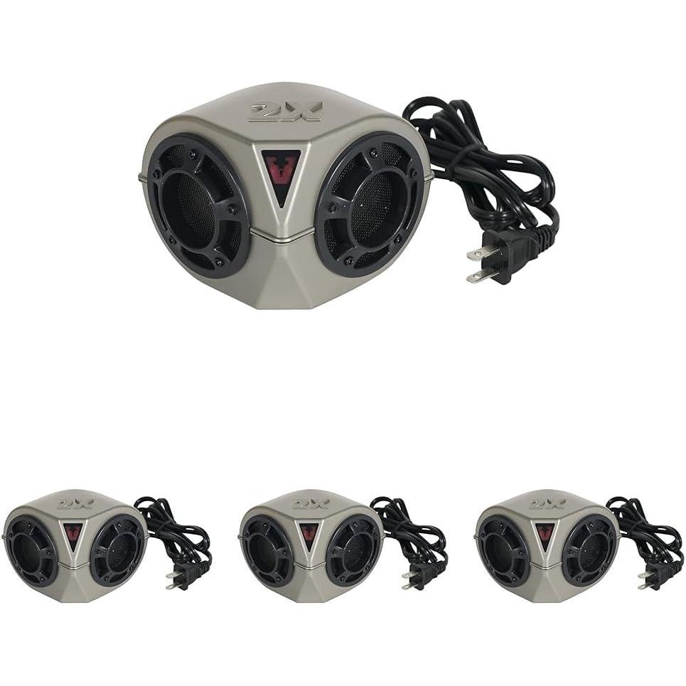 imageVictor PestChaser Pro HeavyDuty Rodent Repeller Ultrasonic Rodent Repeller for Indoors Repel Mice and Rats Use in Basement Attic Warehouse M7921 Count Pack of 4