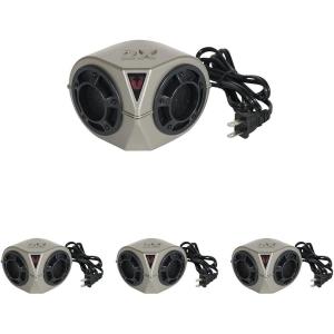 Victor PestChaser Pro Heavy-Duty Rodent Repeller – Ultrasonic Rodent Repeller for Indoors – Repel Mice and Rats – Use in Basement, Attic, Warehouse – M792(1 Count (Pack of 4))