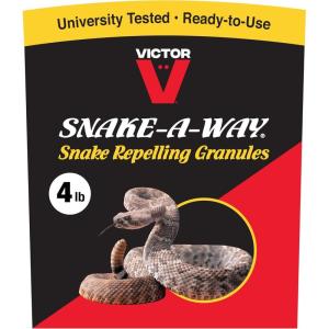 Victor VP363 Way Snake Repelling Granules – 1.75 LB,White(4 Pound Bag)
