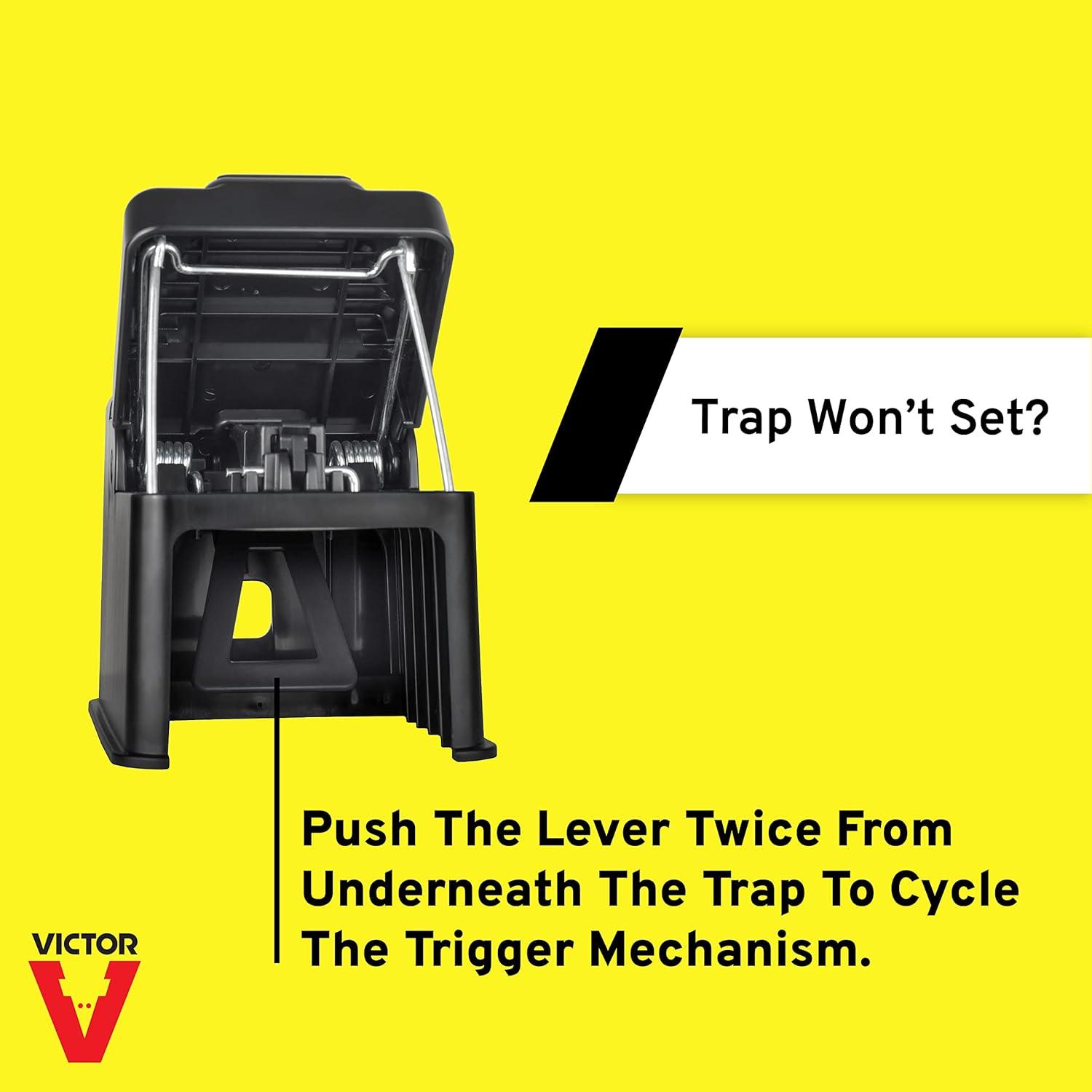 imageVictor Black Box Gopher Trap Gopher Traps Durable Design Outdoor Trap for Gophers Victor 0626No Size