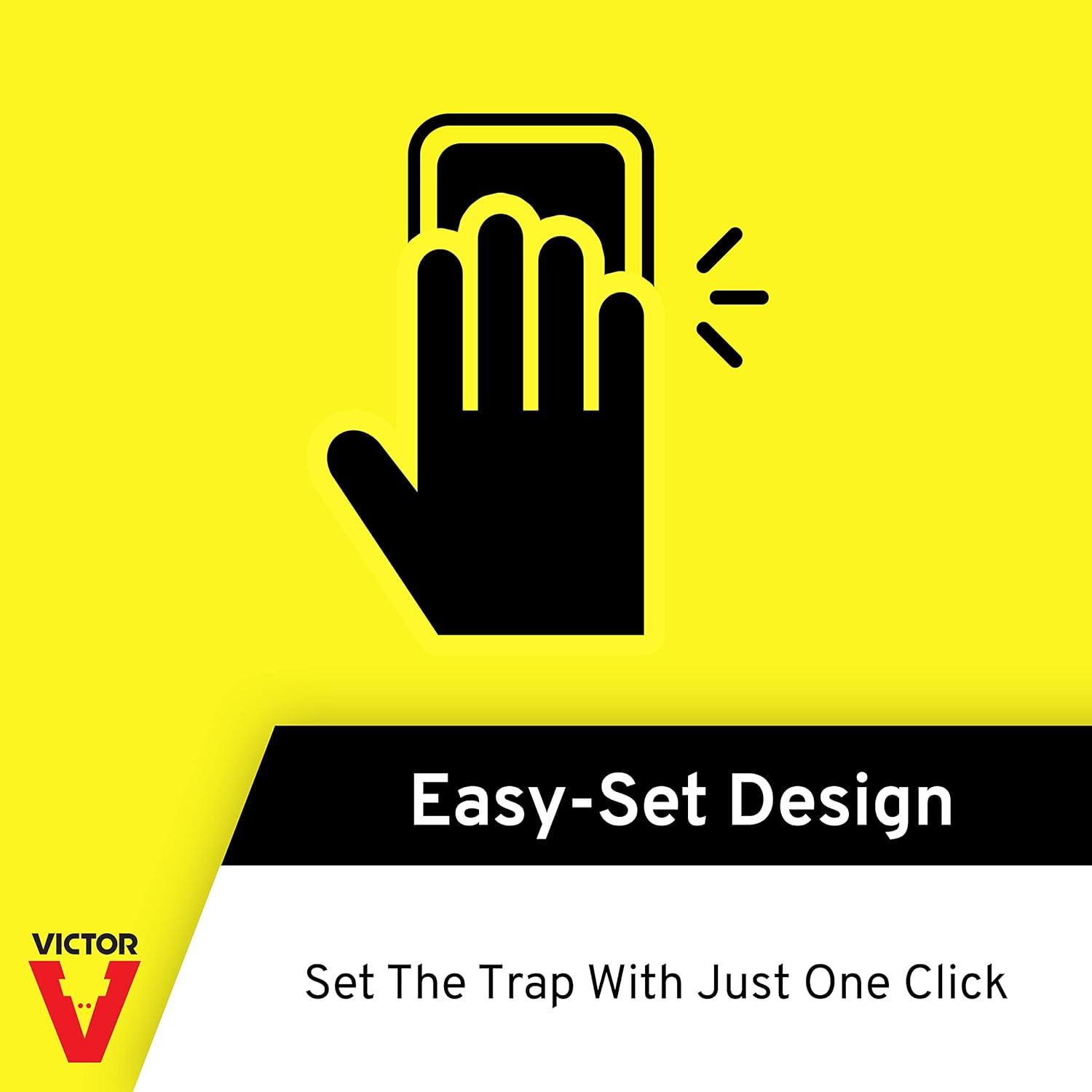 imageVictor Black Box Gopher Trap Gopher Traps Durable Design Outdoor Trap for Gophers Victor 0626No Size
