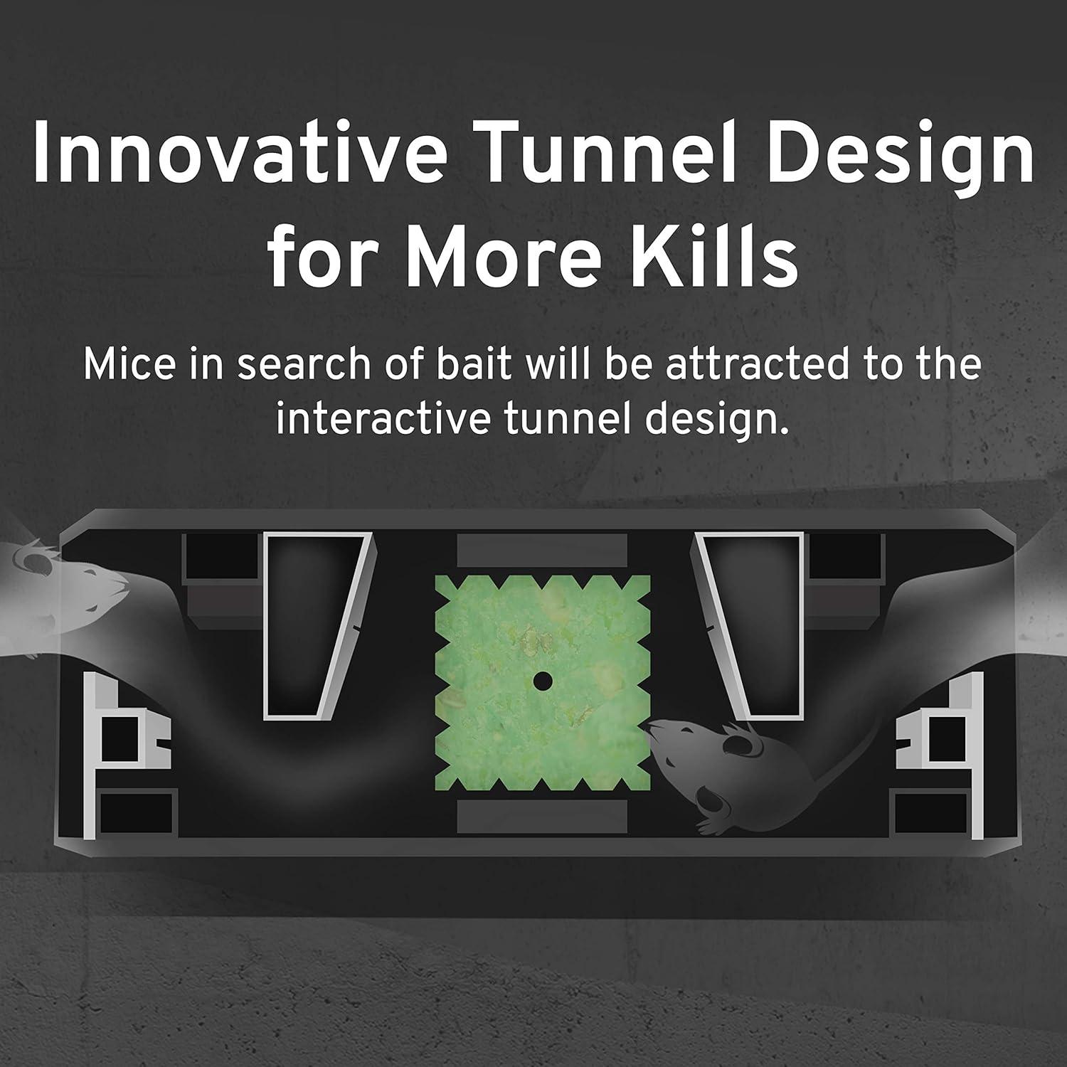 image:imageVictor FastKill Brand Refillable Mouse Poison Bait Station 20 Baits Dual Entry Design M9232 Pack
