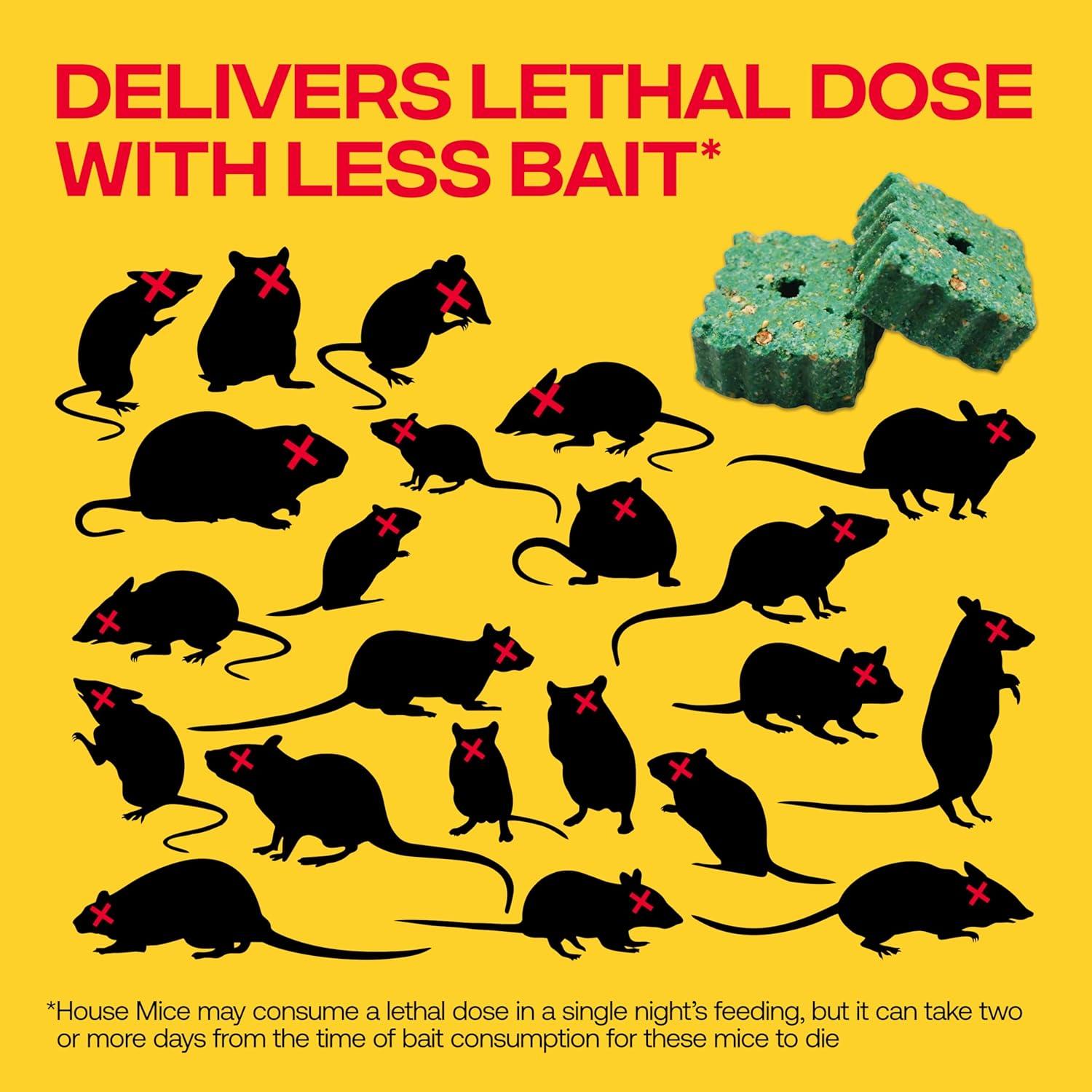 image:imageVictor FastKill Bait Blocks II Poison Bait Blocks Rat and Mouse Poisoning Bait